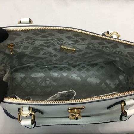  Samantha Thavasa サマンサタバサ レディース 2WAYバッグ レディアゼル 大 バイカラー ホワイト×ネイビー