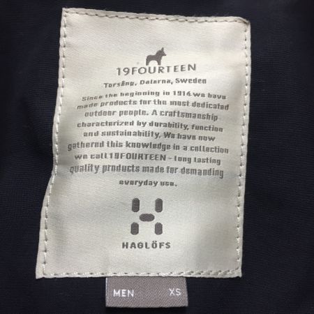  HAGLOFS ホグロフス ORNAS PARKA MEN ゴアテックス フードコート SIZE XS ネイビー