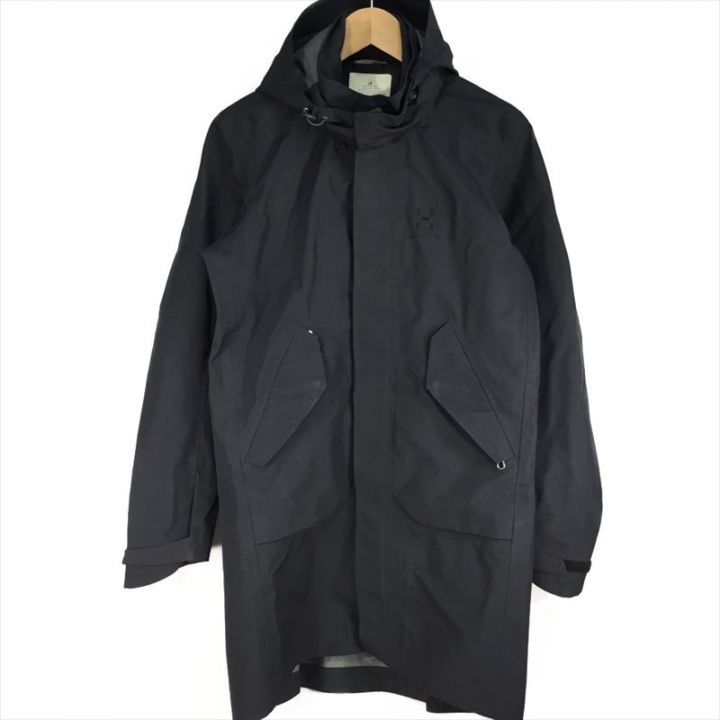 HAGLOFS ホグロフス ORNAS PARKA MEN ゴアテックス フードコート SIZE XS ネイビー｜中古｜なんでもリサイクルビッグバン