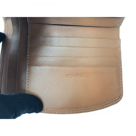  Somes Saddle ソメスサドル ユニセックス 二つ折り財布 ラウンドファスナー アーチ型  ブラウン