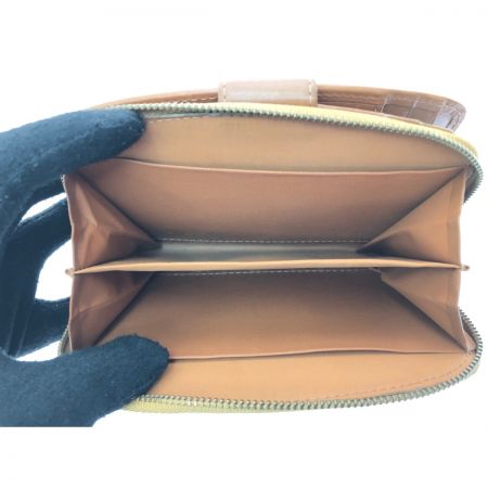  Somes Saddle ソメスサドル ユニセックス 二つ折り財布 ラウンドファスナー アーチ型  ブラウン