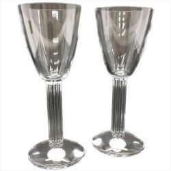 ▼▼ Baccarat バカラ ワイングラス ウォーターゴブレット リラ 2Pセット Bランク