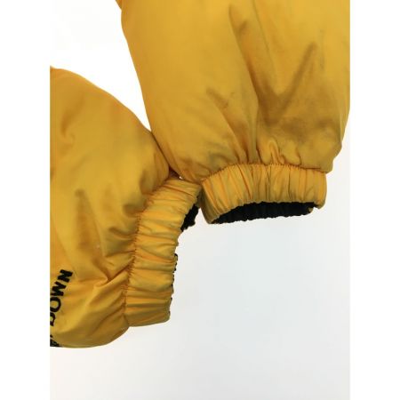  FIRSTDOWN メンズ ダウンジャケット リバーシブル  ブラック×イエロー