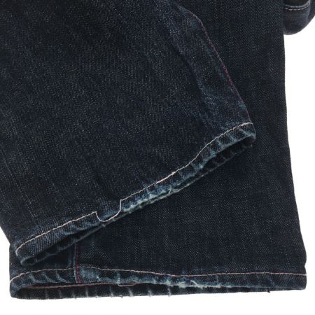  stussy ステューシ メンズ デニム 水玉プリント S  ネイビー