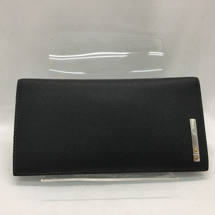 中古】 Cartier カルティエ メンズ長財布 二つ折り サントス ロング ...