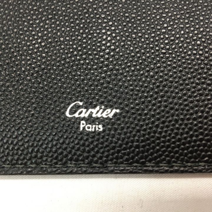 中古】 Cartier カルティエ メンズ長財布 二つ折り サントス ロング ...