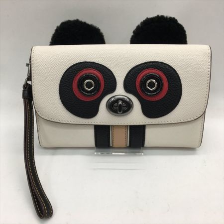  COACH コーチ ベアシリーズ 2WAYバッグ パンダクロスボディバッグ チェーンバッグ F22770