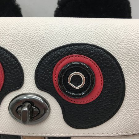 COACH コーチ ベアシリーズ 2WAYバッグ パンダクロスボディバッグ チェーンバッグ F22770