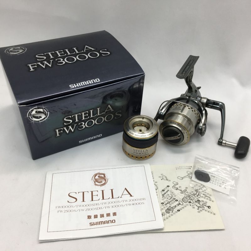 中古】 SHIMANO シマノ スピニングリール シングルハンドル 01'ステラ 