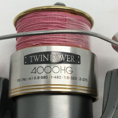  SHIMANO シマノ スピニングリール 02’ツインパワー 4000HG SC83H