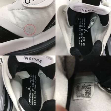  NIKE ナイキ メンズ ハイカットスニーカー JORDAN ジョーダン  AEROSPACE 720 ホワイト×ブラック