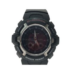 ▼▼ CASIO カシオ メンズ 腕時計 クオーツ デジアナウォッチ 電波ソーラー The G  GW-1500J ブラック Bランク