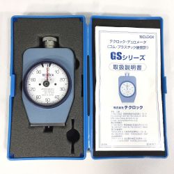 ▼▼ TECLOCK デュロメータ ゴム・プラスチック硬度計 GS-719G Bランク