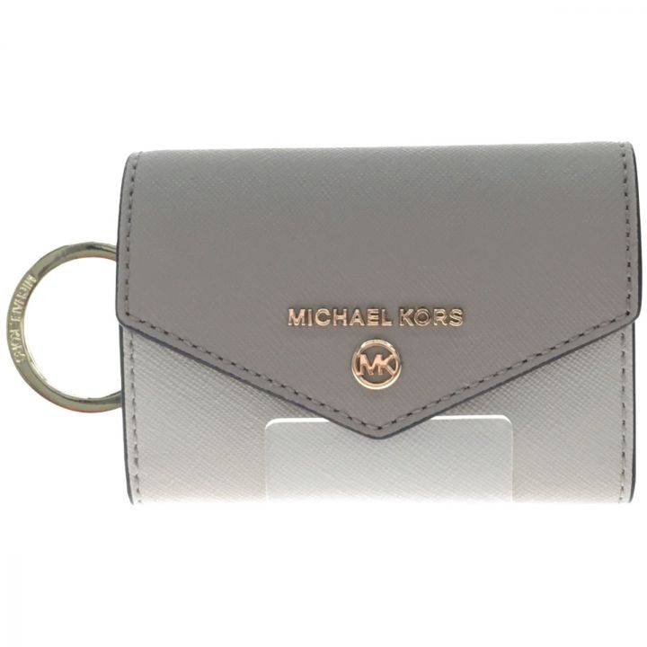 MICHAEL KORS コインケース付キーケース JET SET CHARM ベージュ｜中古｜なんでもリサイクルビッグバン