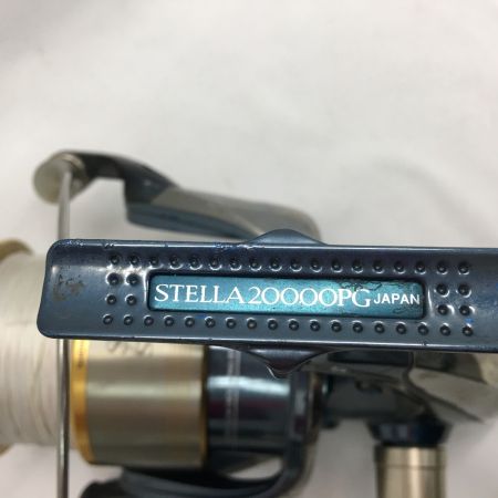  SHIMANO シマノ スピニングリール 03’ステラ 20000PG 16000スプール付 2000PG