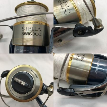  SHIMANO シマノ スピニングリール 03’ステラ 20000PG 16000スプール付 2000PG