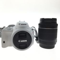 ▼▼ CANON キャノン デジタル一眼レフカメラ EOS Kiss X7 ダブルズームキット EOS Kiss X7 ﾀﾞﾌﾞﾙｽﾞｰﾑｷｯﾄ ホワイト Bランク