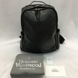 ▼▼ Vivienne Westwood ヴィヴィアン・ウエストウッド ユニセックス リュック アーサー  ブラック Aランク
