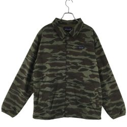 ▼▼ Patagonia パタゴニア コーチジャケット 迷彩 メンズ L 26560 グリーン Aランク