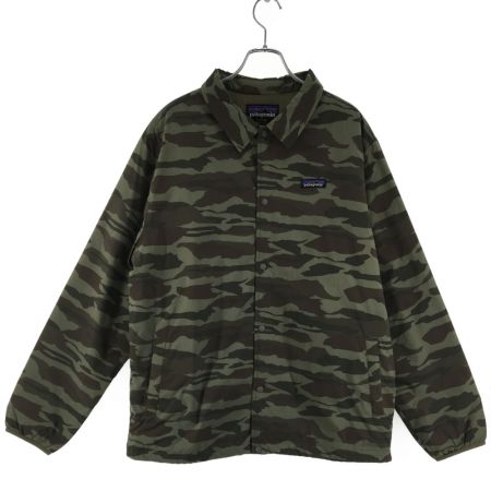  Patagonia パタゴニア コーチジャケット 迷彩 メンズ L 26560 グリーン