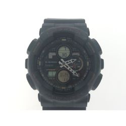 ▼▼ CASIO カシオ メンズ腕時計 デジアナウォッチ クオーツ G-SHOCK Gショック  GA-140 ブラック＆マルチカラー Bランク