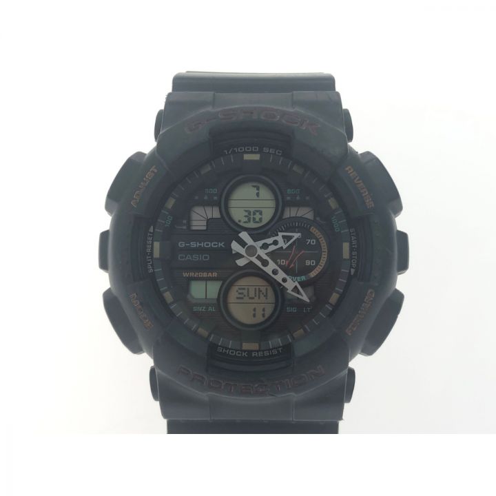 CASIO カシオ メンズ腕時計 デジアナウォッチ クオーツ G-SHOCK Gショック GA-140 ブラック＆マルチカラー ｜中古｜なんでもリサイクルビッグバン