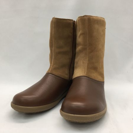  アキレス ソルボ 403 レディースブーツ SIZE24 SRL4030 ダークブラウン/キャメル