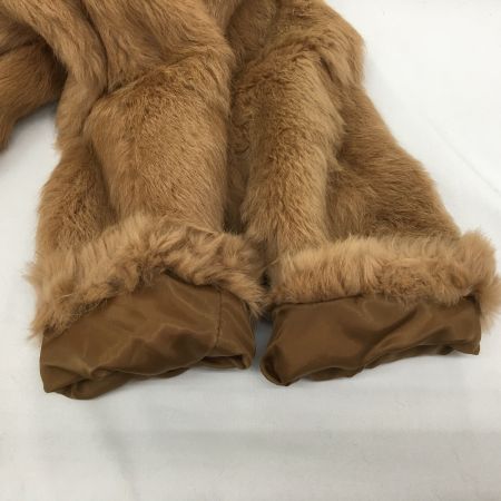  Zorronuez ゾロヌーズ レディースコート 毛皮 ファー ラビット 11AR  ライトブラウン