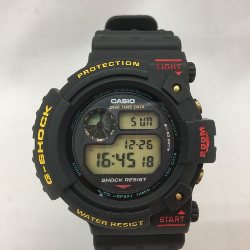 中古】 CASIO カシオ メンズ腕時計 G-SHOCK クオーツ FROGMAN ...