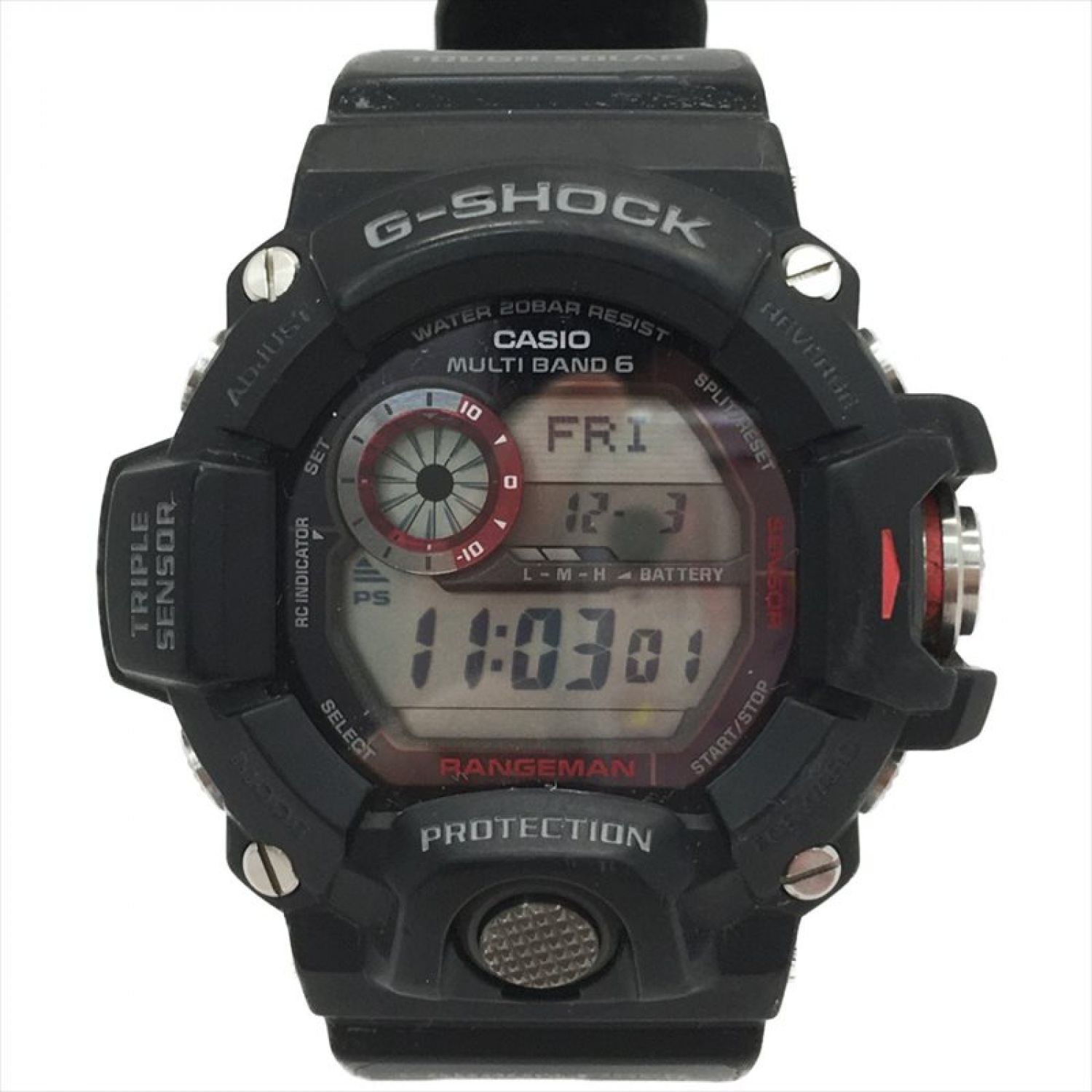 ほぼ新品 G-SHOCK GW-9400 レンジマン 電波ソーラー 腕時計