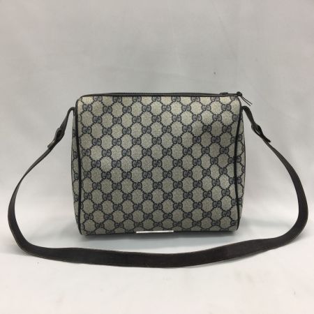 GUCCI グッチ レディースショルダーバッグ オールドグッチ GGスプリーム 383958 ネイビー