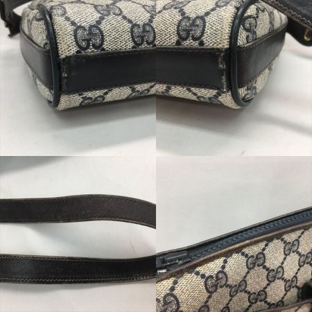 GUCCI グッチ レディースショルダーバッグ オールドグッチ GGスプリーム  383958 ネイビー