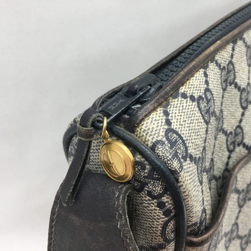 中古】 GUCCI グッチ レディースショルダーバッグ オールドグッチ GG 