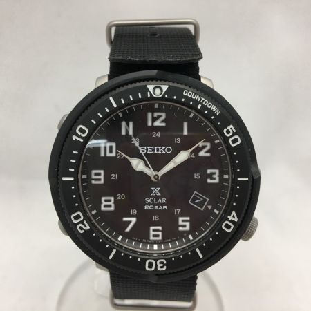  SEIKO セイコー メンズ腕時計 電波ソーラー PROSPEX プロスペックス  V157-0CJ0