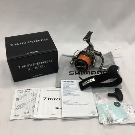  SHIMANO シマノ スピニングリール 20’ツインパワー 4000XG ゴメスサスノブ付 04147