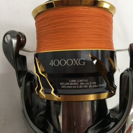  SHIMANO シマノ スピニングリール 20’ツインパワー 4000XG ゴメスサスノブ付 04147