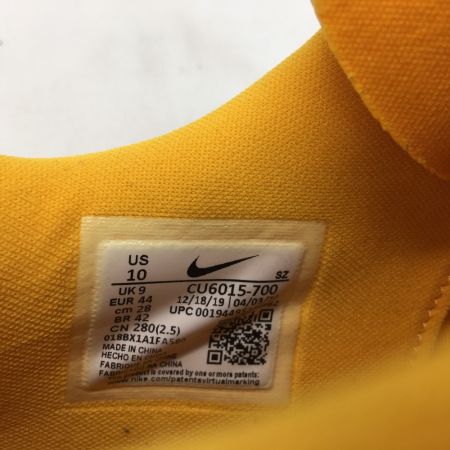  NIKE ナイキ ナイキ×オフホワイト エア ラバー ダンク ユニバーシティゴールド オレンジ