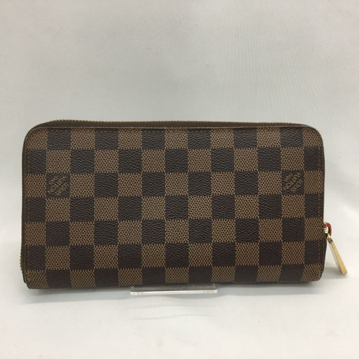 LOUIS VUITTON ルイヴィトン ラウンドファスナー 長財布 ダミエ エベヌ ジッピー・オーガナイザー N60003  ブラウン｜中古｜なんでもリサイクルビッグバン