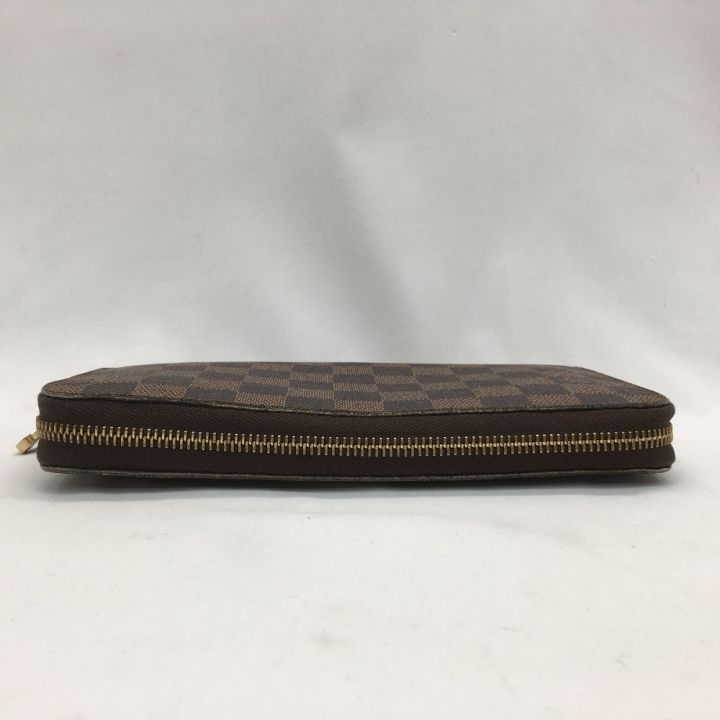 LOUIS VUITTON ルイヴィトン ラウンドファスナー 長財布 ダミエ エベヌ  