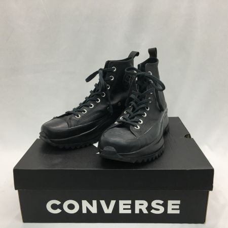  CONVERSE コンバース メンズ ハイカットスニーカー RunStarHike Leather 170548C ブラック