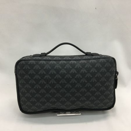  EMPORIO ARMANI エンポリオアルマーニ セカンドバッグ クラッチバッグ  Y4R073 ブラック