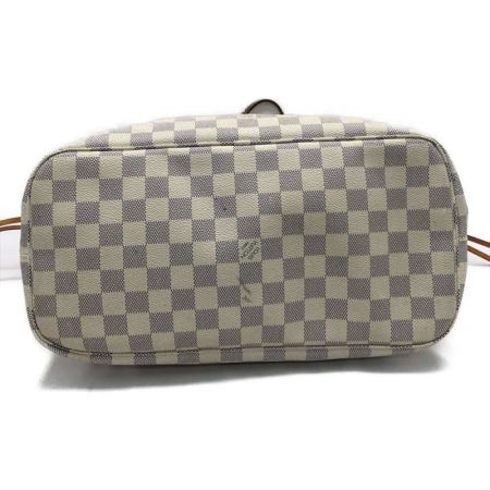  LOUIS VUITTON ルイヴィトン レディース トートバッグ 廃番 ダミエ アズール ネヴァーフルMM  N51107 ホワイト×ブルー