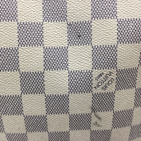  LOUIS VUITTON ルイヴィトン レディース トートバッグ 廃番 ダミエ アズール ネヴァーフルMM  N51107 ホワイト×ブルー