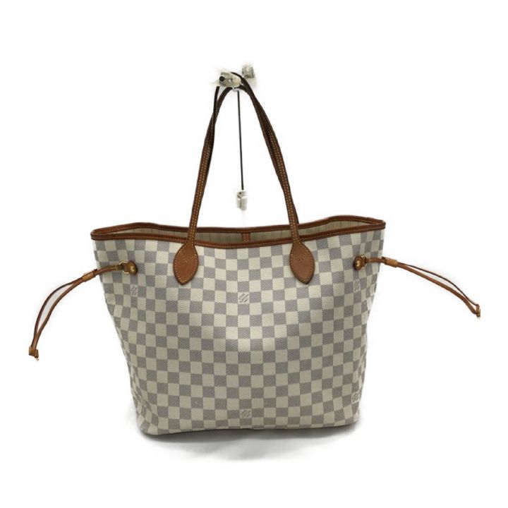 ルイヴィトン ダミエアズール ネヴァーフル　ホワイト N51107 トートバッグ 楽天市場】LOUIS VUITTON ルイヴィトン N51107 ネヴァーフルMM ダミエ