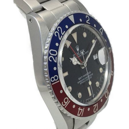  ROLEX ロレックス メンズ腕時計 自動巻き GMTマスター  16750