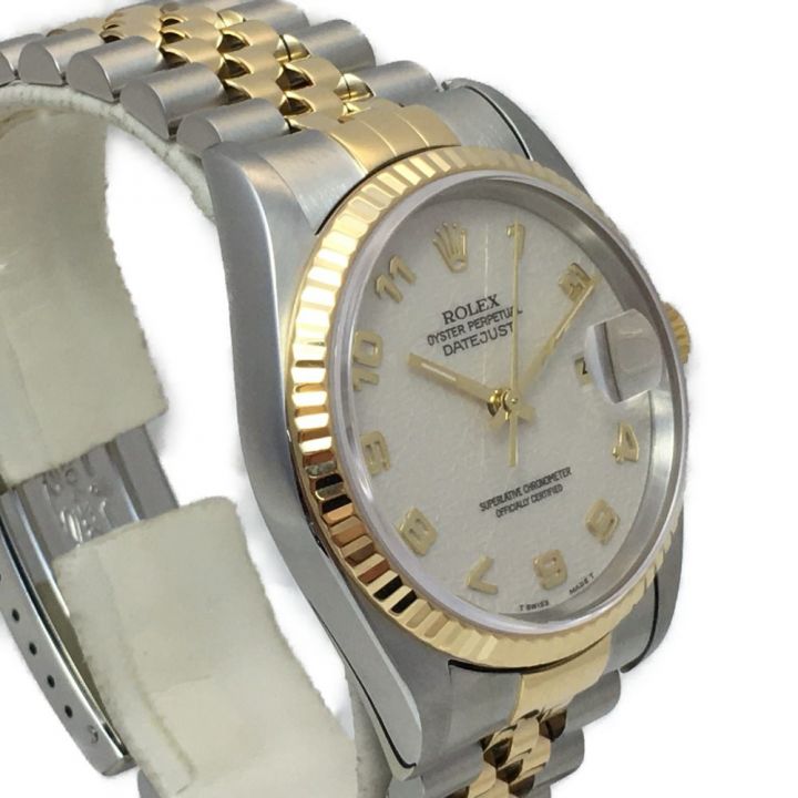 中古】 ROLEX ロレックス メンズ腕時計 自動巻き デイトジャスト 16233｜総合リサイクルショップ なんでもリサイクルビッグバン  オンラインストア