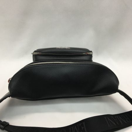  EMPORIO ARMANI エンポリオアルマーニ メンズ ウエストバッグ イーグルプレート Y4O238 YLA0E ブラック