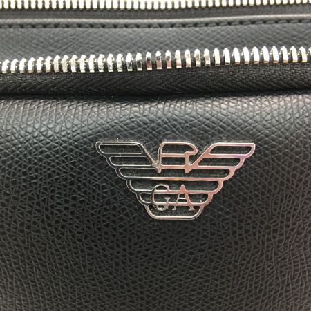  EMPORIO ARMANI エンポリオアルマーニ メンズ ウエストバッグ イーグルプレート Y4O238 YLA0E ブラック