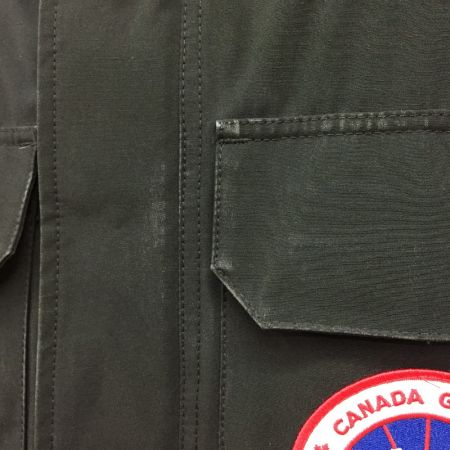  CANADA GOOSE カナダグース ダウンジャケット シタデルパーカ 4567JM R ブラック