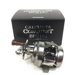 ▼▼ SHIMANO シマノ ベイトリール 17 カルカッタ コンクエスト BFS HG 左ハンドル ノブ付 BFS HG Aランク